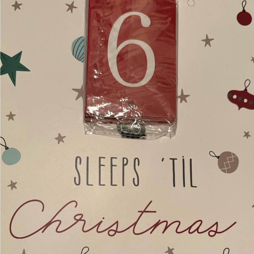 Christmas Countdown Sign - Picture 3 of 5